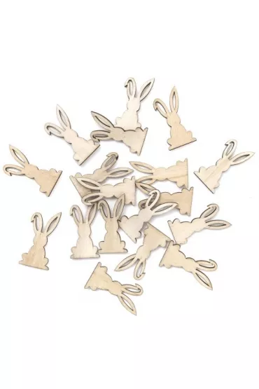 dpCraft Kr�liczki drewniane 2x4 cm