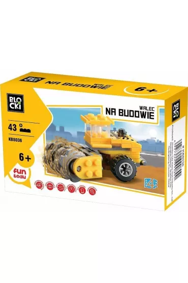 Klocki Blocki. Na Budowie. Walec
