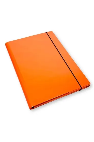 Polsirhurt Teczka A4 skrzyd�owa 3,5cm pomara�czowa