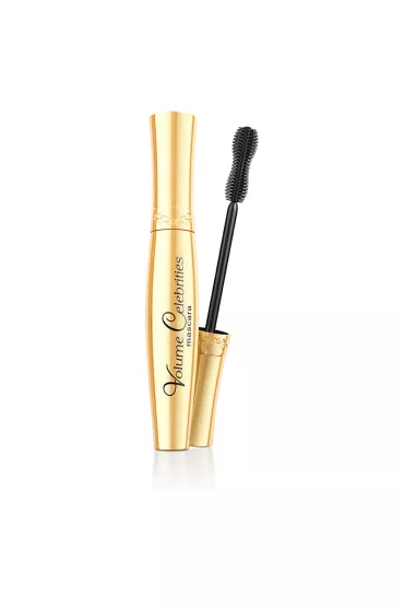 Eveline Cosmetics Volume Celebrities Mascara tusz do rz�s pogrubiaj�co-podkr�caj�cy Black 8 ml