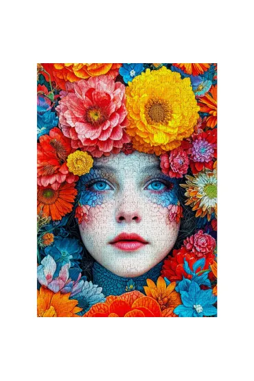 Puzzle 1000 Kwiatowy makija� Enjoy