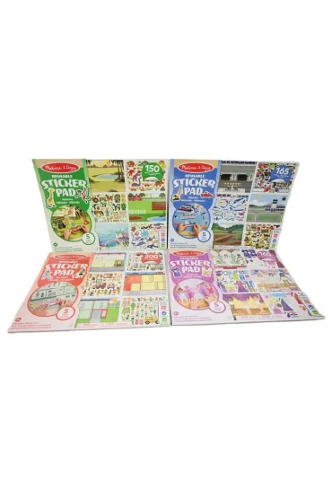 M and D Arts and Crafts Naklejki wielokrotnego u�ytku