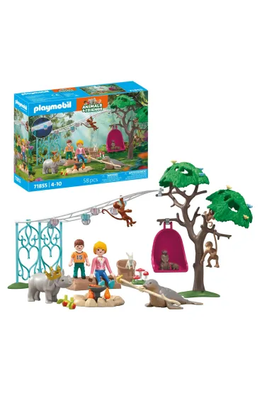 Playmobil Animals & Friends Weso�e przyj�cie urodzinowe 71855