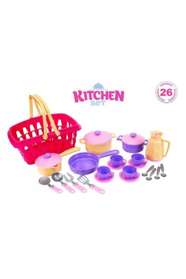 Zestaw kuchenny 25el Technok