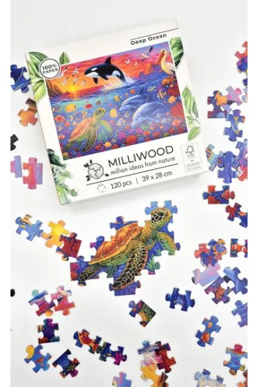 Puzzle 120 Tradycyjne Milliwood Deep Ocean Alexander