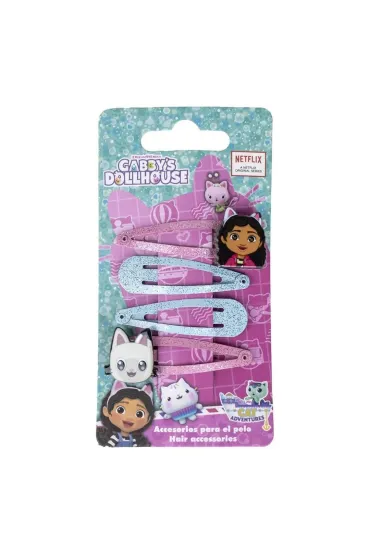 Spinki do w�os�w Koci Domek Gabi 4 szt Artesania Cerda