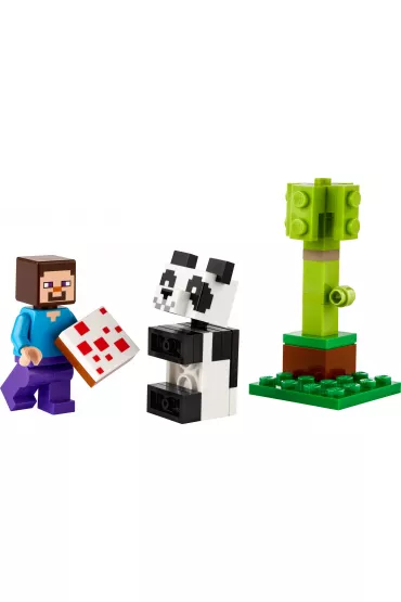 LEGO Minecraft Steve i maa panda 30672