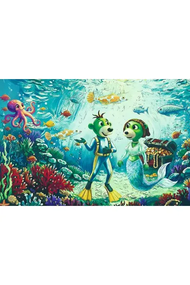Puzzle Magia g��bin 100 el. Inspired By Art Rodzina Treflik�w 16565