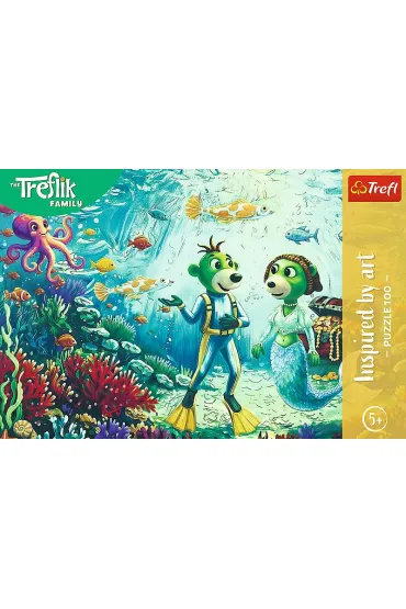 Puzzle Magia g��bin 100 el. Inspired By Art Rodzina Treflik�w 16565