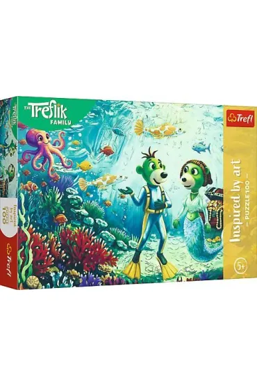 Puzzle Magia g��bin 100 el. Inspired By Art Rodzina Treflik�w 16565
