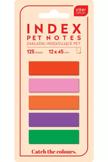 Interdruk Zak�adki indeksuj�ce Pet Catch The Colour