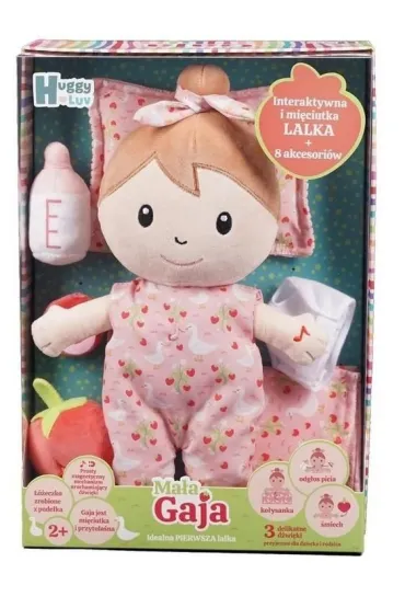 Lalka Huggy interaktywna Gaja z akcesoriami Tm Toys