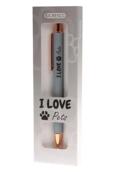 Cresco D�ugopis I Love Pets w etui