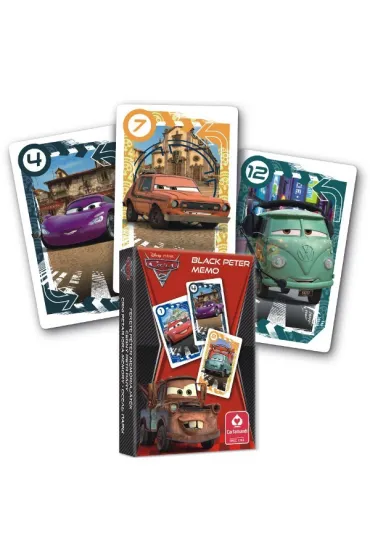 Czarny Piotru�/Memo - Cars 2