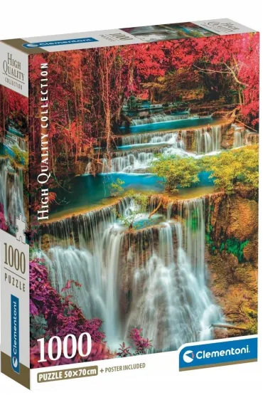 Puzzle 1000 el. Colourful Thai Falls Clementoni