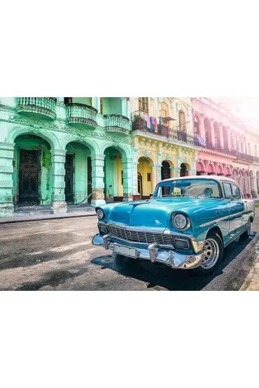 Puzzle 1500 el. Auta Kuby Ravensburger