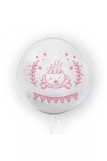 Tuban Balon Dziewczynka Baby Shower 45cm
