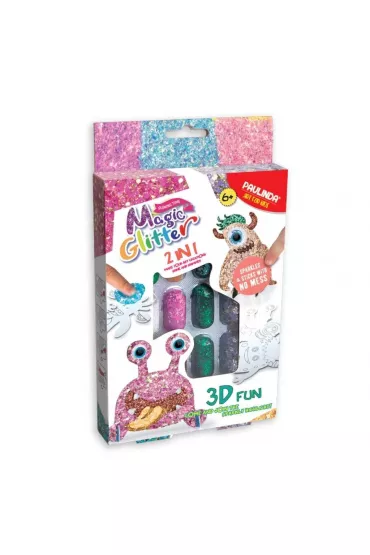 Stw�rz swojego stworka 3D Magic Glitter - Stworek Strigo