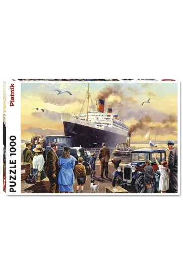 Puzzle 1000 el. R.M.S., Queen Mary Piatnik
