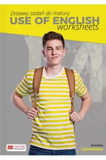 Use of English worksheets. Zestawy zada� do matur - Monika Cichmi�ska