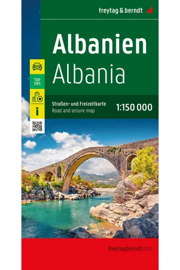 Mapa Albania 1:150 000