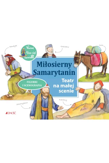 Mi�osierny Samarytanin. Teatr na ma�ej scenie. Figurki i scenografia