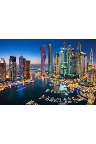 Puzzle 1500 el. Wie�owce Dubaju Castorland