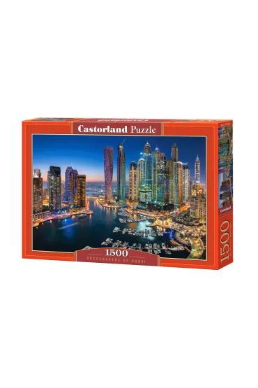 Puzzle 1500 el. Wie�owce Dubaju Castorland