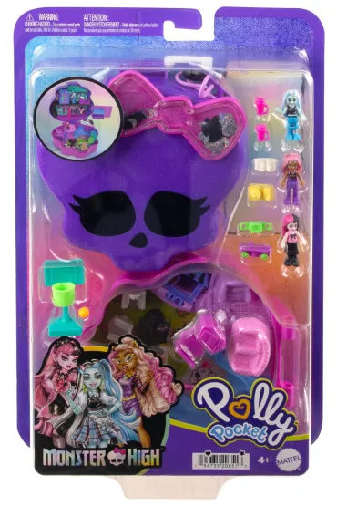 Polly Pocket. Zestaw Monster High Mattel