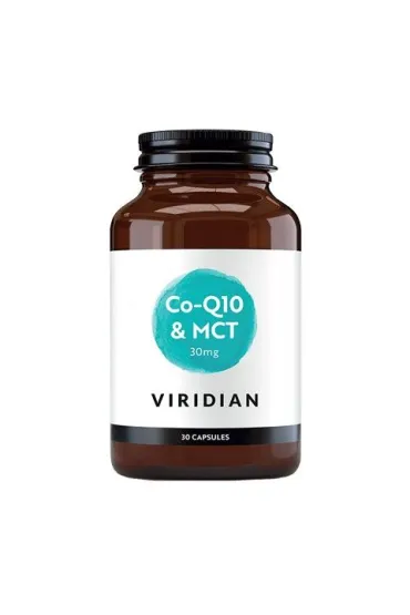 Viridian Koenzym Q10 30mg z MCT Suplement diety 30 kaps.