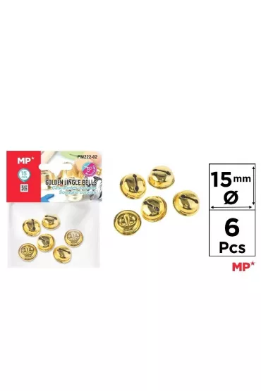Mp Main Paper Dzwonek z�oty 15mm