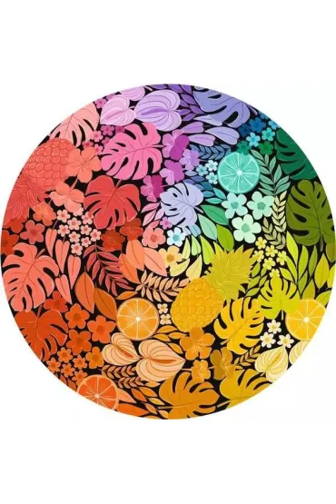 Puzzle 500 el. 2D Paleta kolor�w. Tropiki Ravensburger