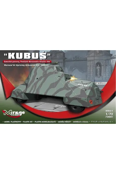 Kubu� Samoch�d Pancerny Powstanie Warszawskie 1944 Mirage Hobby