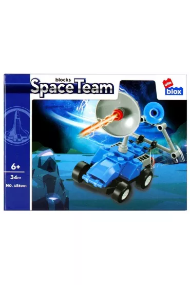 Klocki konstrukcyjne Space 34 elem