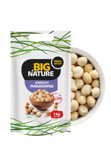 Big Nature Orzechy Macadamia Dua Paka 1 kg
