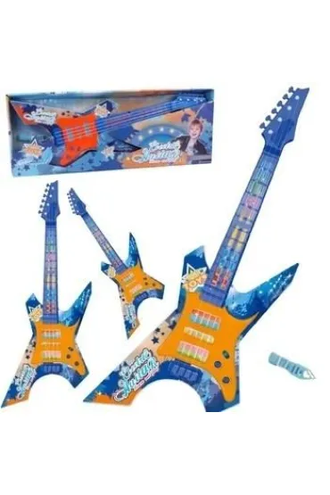Maksik Gitara basowa niebieska