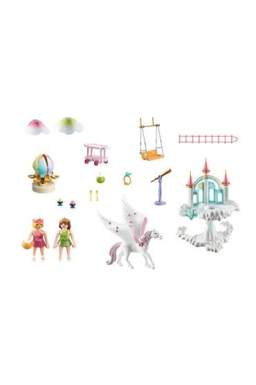 Playmobil Princess Magic Niebia�ski t�czowy zamek 71359