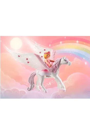 Playmobil Princess Magic Niebia�ski t�czowy zamek 71359