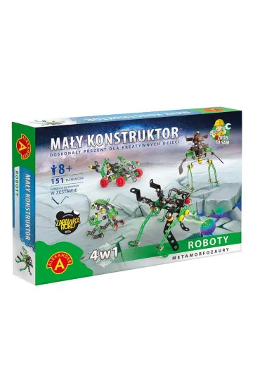 Ma�y konstruktor. 4w1 Roboty Alexander