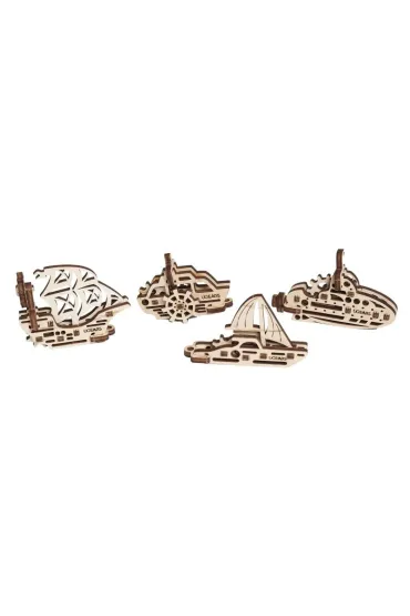 Puzzle Modele Mechaniczne - U-Fidget Statki Mechanical Models