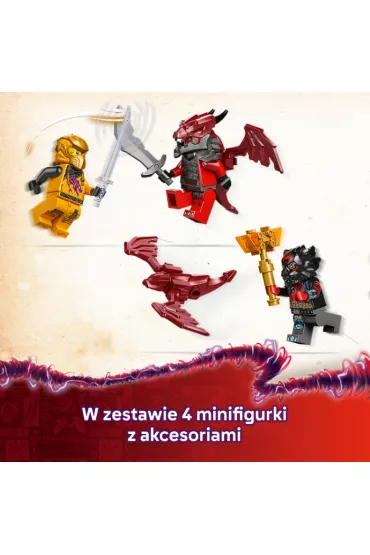 LEGO NINJAGO Ras i burzowy superodrzutowiec Arina 71833