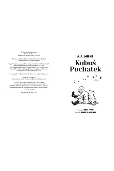 Kubu Puchatek - Alan Alexander Milne, Ernest H. Shepard