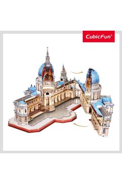 Puzzle 3D 643 el. Katedra w. Pawa w Londynie Cubic Fun