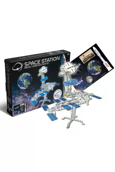NASA Space Station. Metal Construction Kit. Stacja kosmiczna