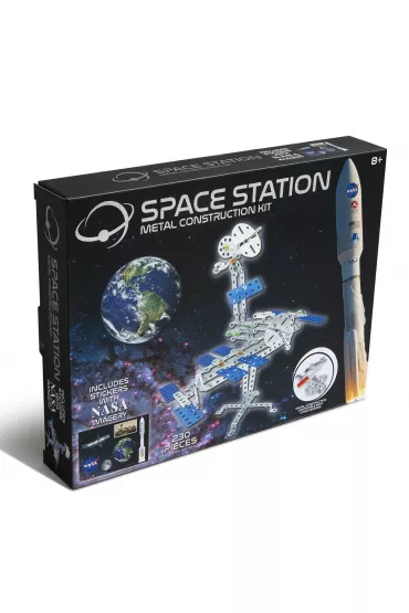 NASA Space Station. Metal Construction Kit. Stacja kosmiczna