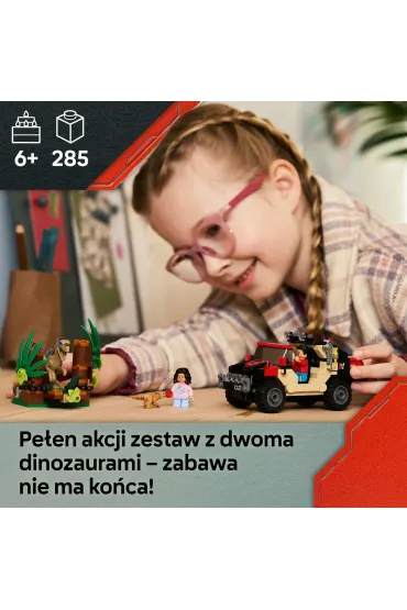 LEGO Jurassic World Ucieczka teren�wk� 76972