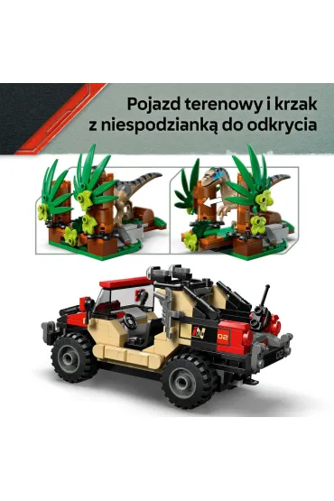 LEGO Jurassic World Ucieczka teren�wk� 76972