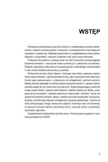 My i �wiat wok� nas. Podr�cznik dla uczni�w z niepe�nosprawno�ci� intelektualn� - Agnieszka Borowska-Kociemba, Ma�gorzata Krukowska