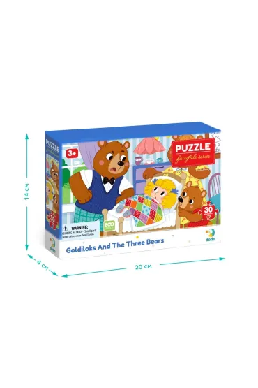 Puzzle Z�otow�osa i Trzy Nied�wiedzie 30el Dodo