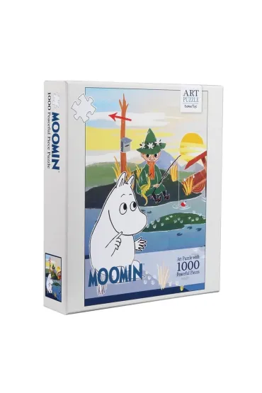 Puzzle 1000 Artystyczne Muminki Na Mo�cie Barbo Toys